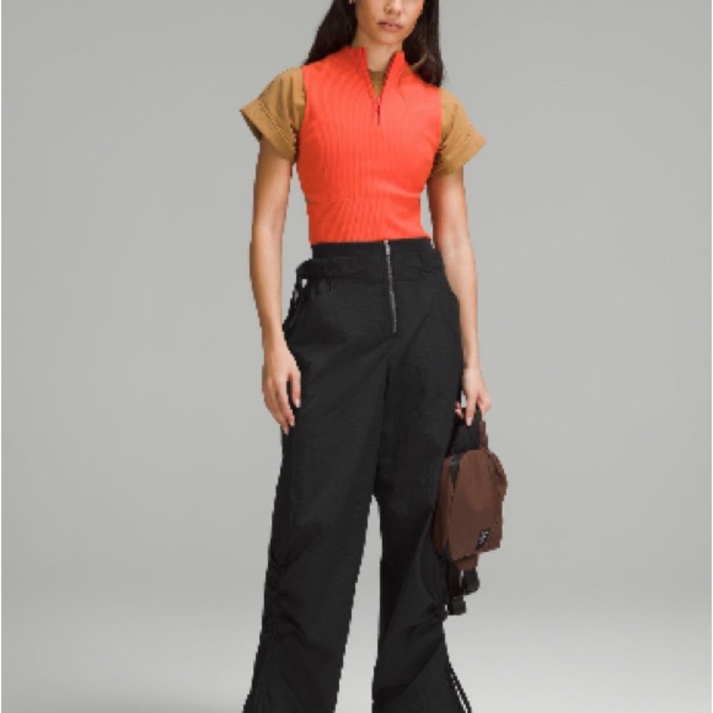 Lululemon cinchable wide leg high rise pant